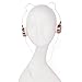 LUX ACCESSORIES Rose Gold Bear Ears Headphones Wire Frame Headset w Microphone