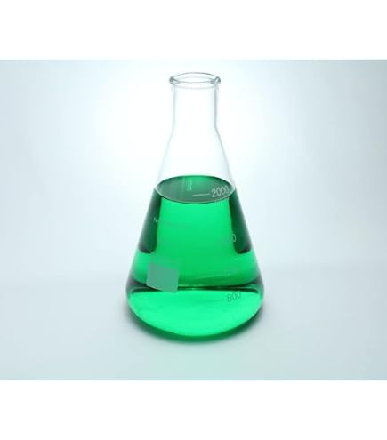 Lot De 2 Fioles Erlenmeyer En Plastique 500 Ml - Avec Bouchons à Vis, Bouche étroite - Marque Uxcell, Neuf