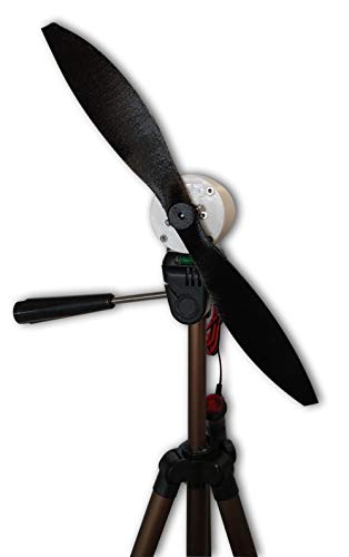 Cutting Edge Power Mini 12 Volt Wind Turbine Generator, Portable, w/Accessories,Small, Made in USA (Tripod Mount, High Performance (12.5")) - Thumbnail 4