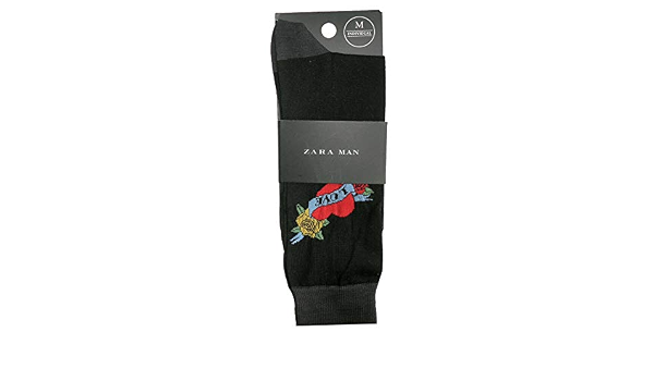 Zara Calcetines de becerro para hombre, talla M, 43-46: Amazon.es: Ropa
