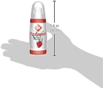 ID Frutopia Strawberry Lube 100ml Pump Bottle, Naturally Flavoured Water Based Lubricant - Image 4