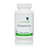 B Complex Plus | Bioavailable, Well-Tolerated Forms Of B Complex Vitamins | 100 Easy-To-Swallow Vegetarian Capsules | Physician Formulated | Seeking Health