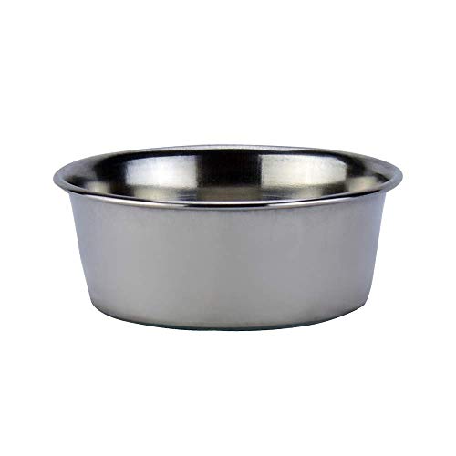Van Ness Pets Stainless Steel Cat Bowl, 8 OZ Food And Water Dish
