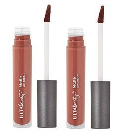 Ulta Matte Lip Cream 0.12 Oz. Courageous (medium bluish brown) 2 Pack