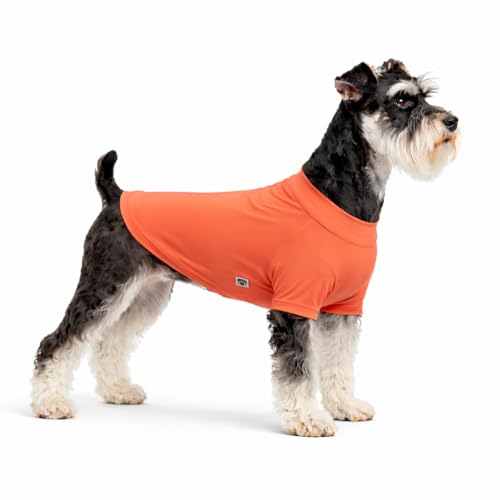 LoveLongLong Spring Summer Cooling Dog T-Shirt with UV Protection and Moisture-Wicking Fabric Blank Color Lobster pink S — image 1
