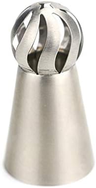 5 Styles Russian Piping Nozzle Sphere Ball Icing Confectionary Pastry Tips Craft Cupcake Decorator Kitchen Bakeware Tools - E by Vuantu
