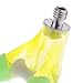 CUTICATE Fishing Rod Butt Rest Grip Rod Pod Holder Head Y-Shape, Built-in Lights, Attract All Kinds of Fish - Yellow