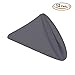 Gee Di Moda Cloth Napkins - 17 x 17 Inch Charcoal Dinner Napkins - Set of 12 Soft & Absorbent Washable Fabric Cloth Table Napkins with Hemmed Edges for Hotel Restaurant, Holiday Parties & Wedding
