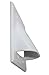 Double Gang Internal Management Convex Audio Video Cable Pass Through Nose Plate White