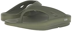 OOFOS Unisex Original Thong flip flop , Forest
