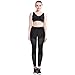 Lookatool Women High Waist Fitness Yoga Sport Pants Nine Points Leggings (M, Black)
