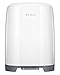 Vliba Diaper Pail (White) - Free Bags - Includes up to 6 Months' Supply of Refill Bags (1125 Diaper Count)