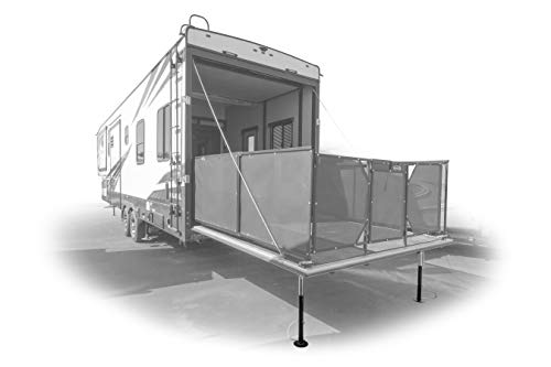 Camco 48869 Eaz-Lift RV Slide-Out Patio Supports - Adjustable 22 To 48 Inch, 1,000 Lb Capacity Each (Set Of 2)