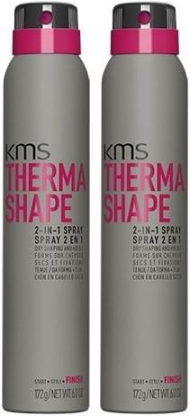 KMS DOUBLE ThermaShape 2-in-1 Heat Protection Styling Spray 200ml