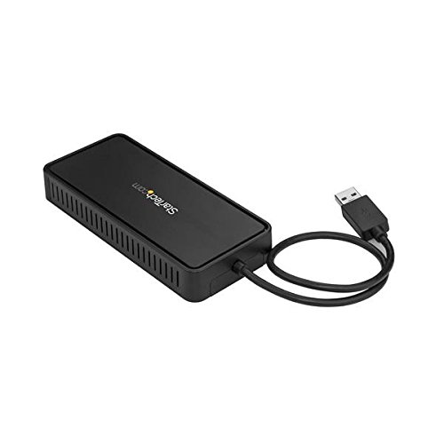 StarTech.com USB to Dual DisplayPort - Mini Dock - Mac and Windows - Dual 4K 60Hz - GbE - DisplayPort Hub - Dual Monitor Docking Station