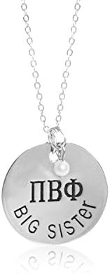 Officially Licensed Pi Beta Phi Necklace (ΠΒΦ Big Sister)