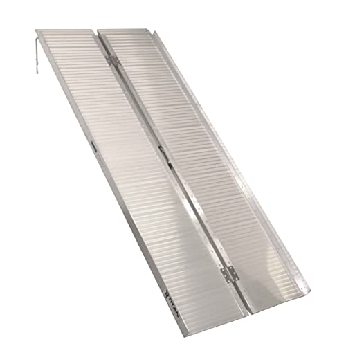 Titan Ramps Foldable Loading Ramp 6' 35 lb. Aluminum Portable 600 lb