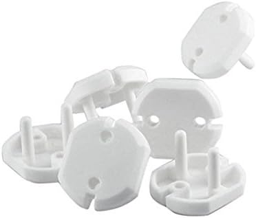 RKPM Outlet Plugs Baby Securely Cover Child Proof Electrical Socket Covers - Pack of 8