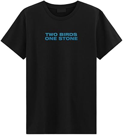 Drake Two Birds ONE Stone T-Shirt Black Small