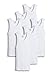 Jockey Men's T-Shirts Classic A-Shirt Tank - 6 Pack, White, l