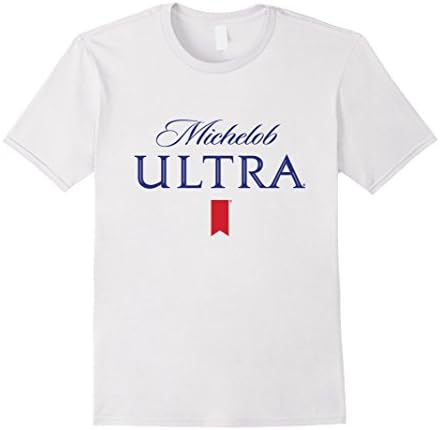 Mens Michelob Ultra Logo T-Shirt Medium White