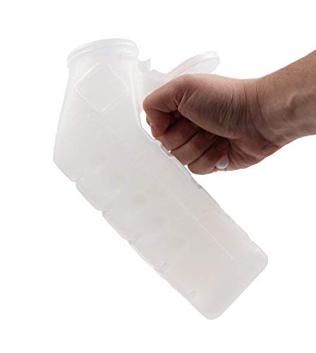 Healthstar Odor Shield Male Urinal 32 oz - 2 Pack | Spill-Resistant with Mess-Free Tight Seal Lid (2 Pack)