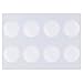 Scotch Reclosable Fasteners, 3/4 Inches, White Dots, 24 Each (RF7170X)