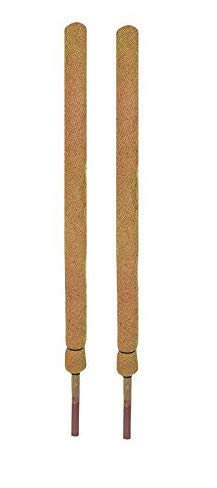 COIR GARDEN Coco Pole -Moss and Coir Stick for Creeper Plant Support (4.5 ft/137 cm) -2 Pieces