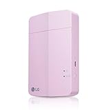 New LG PD251 Portable Mobile Pocket Photo Printer 3 [Pink] (Follow-up model of PD241 and PD239) Bluetooth Wireless Printing for iOS, Android and Windows OS