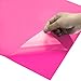 Maroon Heat Transfer Vinyl Roll Maroon Iron on HTV Transfer Vinyl for Hats, T-Shirts, Heat Press Machines, Sublimation(Pink,12 Inch x 5 Feet)