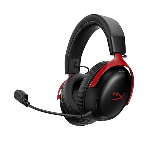 HyperX Cloud III Wireless Gaming Headset mit bis zu 120 Std. Akkulaufzeit
