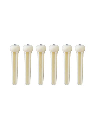 image for Metallor Acoustic Guitar Bridge Pins String Peg Guitar Parts Replaceme