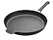 Scanpan Classic 14-1/4'' Nonstick Fry Pan – Compatible with Gas and Electric Stovetops, Metal Utensil Safe, Oven Safe to 500°F, Dishwasher Safe, Black