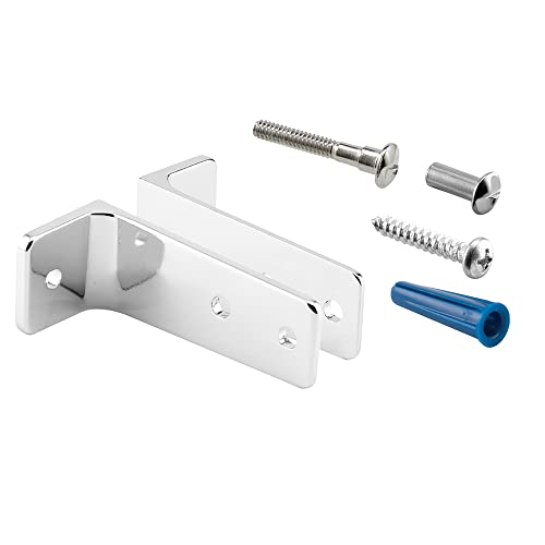 Sentry Supply 656-6434 Two Piece Wall Brackets, 3-1/2 In., Zinc Alloy, Chrome P…