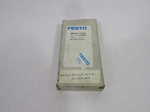 Festo 173124 Model MEH-3/2-1/8-B Solenoid Valve