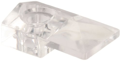 Prime-Line Products U 9276 Mirror Clip, Modern 1/8-Inch Glass with Screw and Anchor,(Pack of 6) - Thumbnail 2