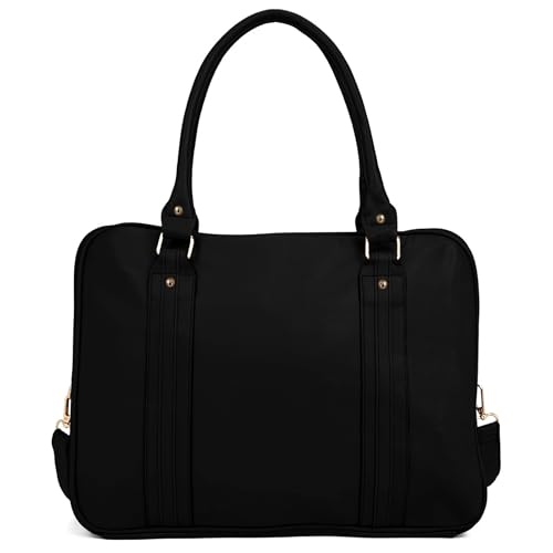 Bolsa Feminina Pasta Executiva para Notebook até 15.6” Reforçada Couro Ecológico para Trabalho, Reuniões e Dia a Dia Tamanho Grande