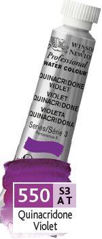 W&N Artist Watercolor, 5ml tube, Quin Violet