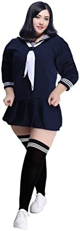 BS Anime School Uniforms [Classic Navy Sailor Suits] (M, Navy)