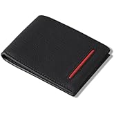 Men's Bifold Leather Wallet | Leather Wallets for Men | RFID Blocking | Ultra-Slim Minimalist Front Pocket Mens Wallet with Advanced Card Protection | Elegant Compact Design