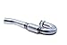 FMF Power Bomb Stainless Steel Header for Kawasaki 2006-14 KLX250S, 2009-10 KLX
