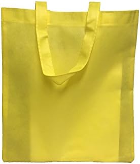 Jumbuzz Reusable Convention - Conference Tote Bags Non Woven Bright Colors for Promotions