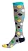Compression Socks for Men & Women - BEST Graduated Athletic Fit for Running, Nurses, Shin Splints, Flight Travel, & Maternity Pregnancy - Boost Stamina, Circulation & Recovery (Dancing Dots, L/XL)