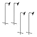 (4) CUDDEBACK Game Trail Deer Hunting Camera Metal Universal Genius Post Mounts