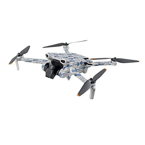 MightySkins Skin Compatible with DJI Mini 3 - Galaxy Bots | Protective, Durable…