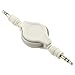 iPod MP3 Car Audio Auxiliary Retractable Cable 3.5mm