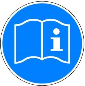 0948 Gebrauchsanweisung Beachten M018 Symbol Betriebsanleitung Lesen 200mm Amazon De Kuche Haushalt