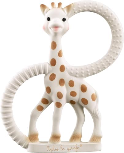Sophie la girafe Baby Teething Ring, 100% Natural Rubber Phthalate