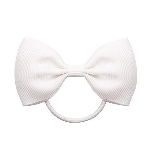 40 Pieces 2.75" Baby Girls Hair Bows Tie Grosgrain Ribbon Bows Rubber Band Ribbon Hair bands For Girl Teens Kids Babies Toddlers (20 Pair 023) - Thumbnail 6