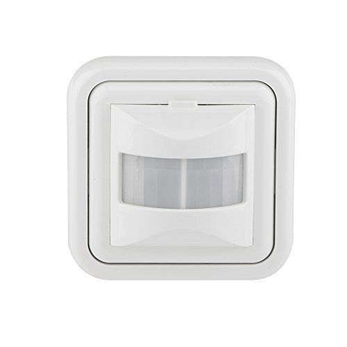 Huber 180 ° white motion detector, recessed, plastered, energy efficient, white 0.50W, 230.00V — image 1